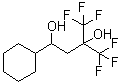 1-Cyclohexyl-4,4,4-trifluoro-3-(trifluoromethyl)-1,3-butanediol molecular structure (CAS 923018-85-3)