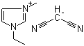 1-Ethyl-3-methylimidazolium dicyanomethanide molecular structure (CAS 923019-22-1)