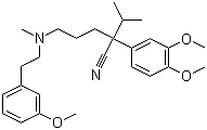 Devapamil molecular structure (CAS 92302-55-1)