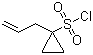 结构式 CAS# 923032-59-1, 1-烯丙基环丙磺酰氯