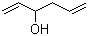 1,5-己二烯-3-醇分子结构 (CAS 924-41-4)