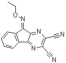 9-Ethoxyimino-9H-indeno[1,2-b]pyrazine-2,3-dicarbonitrile molecular structure (CAS 924296-19-5)