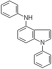 N,1-Diphenyl-1H-indol-4-amine molecular structure (CAS 924900-76-5)