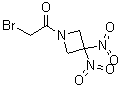 2-Bromo-1-(3,3-dinitro-1-azetidinyl)ethanone molecular structure (CAS 925206-65-1)