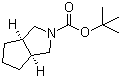 (3aR,6aS)-rel-Hexahydrocyclopenta[c]pyrrole-2(1H)-carboxylic acid tert-butyl ester molecular structure (CAS 926276-08-6)