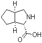 (1S,3aR,6aS)-Octahydrocyclopenta[c]pyrrole-1-carboxylic acid molecular structure (CAS 926276-11-1)