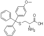S-[(4-Methoxyphenyl)diphenylmethyl]-D-cysteine molecular structure (CAS 926935-33-3)