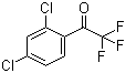 2',4'-Dichloro-2,2,2-trifluoroacetophenone molecular structure (CAS 92736-81-7)