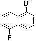 结构式 CAS# 927800-38-2, 4-溴-8-氟喹啉