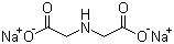 亚氨基二乙酸二钠分子结构 (CAS 928-72-3)