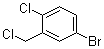 4-Bromo-1-chloro-2-(chloromethyl)benzene molecular structure (CAS 928758-19-4)
