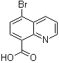 structure of CAS# 928839-62-7, 5-Bromoquinoline-8-carboxylic acid