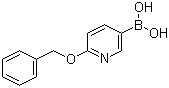 2-Benzyloxypyridine-5-boronic acid molecular structure (CAS 929250-35-1)