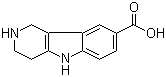 2,3,4,5-四氢-1H-吡啶并[4,3-b]吲哚-8-羧酸分子结构 (CAS 929345-60-8)
