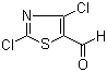structure of CAS# 92972-48-0, 2,4-Dichloro-5-thiazolecarboxaldehyde;2,4-Dichloro-1,3-thiazole-5-carboxaldehyde; 2,4-Dichloro-5-formylthiazole
