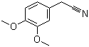 3,4-二甲氧基苯乙腈分子结构 (CAS 93-17-4)