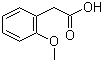 2-甲氧基苯乙酸分子结构 (CAS 93-25-4)