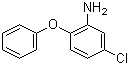 2-氨基-4-氯二苯醚分子结构 (CAS 93-67-4)