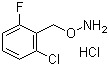 O-[(2-Chloro-6-fluorophenyl)methyl]hydroxylamine hydrochloride molecular structure (CAS 93081-15-3)