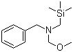 N-(Methoxymethyl)-N-(trimethylsilylmethyl)benzylamine molecular structure (CAS 93102-05-7)
