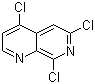 4,6,8-Trichloro-1,7-naphthyridine molecular structure (CAS 931100-02-6)