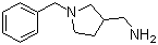 structure of CAS# 93138-61-5, (1-Benzylpyrrolidin-3-yl)methylamine