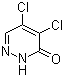 结构式 CAS# 932-22-9, 4,5-二氯哒嗪-3(2H)-酮; 4,5-二氯-3-哒嗪酮