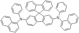 N2,N7-Di-1-naphthalenyl-N2,N7-diphenyl-9,9'-spirobi[9H-fluorene]-2,7-diamine molecular structure (CAS 932739-76-9)