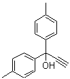 1,1-双(4-甲苯基)炔丙基醇分子结构 (CAS 93318-88-8)