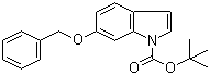structure of CAS# 933474-39-6, 1-Boc-6-benzyloxyindole;tert-Butyl 6-(benzyloxy)-1H-indole-1-carboxylate