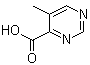 5-Methyl-4-pyrimidinecarboxylic acid molecular structure (CAS 933683-35-3)