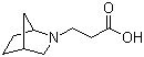 2-Azabicyclo[2.2.1]heptane-2-propanoic acid molecular structure (CAS 933735-39-8)