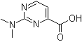 2-(Dimethylamino)-4-pyrimidinecarboxylic acid molecular structure (CAS 933759-45-6)