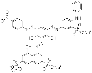 酸性棕 440分子结构 (CAS 93376-15-9)