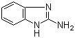 structure of CAS# 934-32-7, 2-Aminobenzimidazole;2-Benzimidazolamine; 1H-Benzimidazol-2-amine; 1H-Benzo[d]imidazol-2-amine