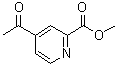 Methyl 4-acetylpyridine-2-carboxylate molecular structure (CAS 934016-09-8)