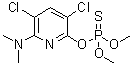 Phosphorothioic acid O-[3,5-dichloro-6-(dimethylamino)-2-pyridinyl] O,O-dimethyl ester molecular structure (CAS 934199-04-9)