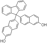 9,9-Bis(6-hydroxy-2-naphthyl)fluorene molecular structure (CAS 934557-66-1)