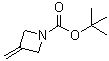 结构式 CAS# 934664-41-2, 3-亚甲基吖丁啶-1-羧酸叔丁酯