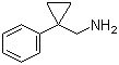 (1-Phenylcyclopropyl)methylamine molecular structure (CAS 935-42-2)