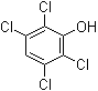 2,3,5,6-四氯苯酚分子结构 (CAS 935-95-5)
