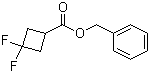 3,3-Difluorocyclobutanecarboxylic acid phenylmethyl ester molecular structure (CAS 935273-86-2)