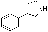 3-Phenylpyrrolidine molecular structure (CAS 936-44-7)