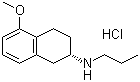 (S)-1,2,3,4-Tetrahydro-5-methoxy-N-propyl-2-naphthalenamine hydrochloride molecular structure (CAS 93601-86-6)