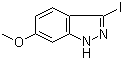 3-Iodo-6-methoxy-1H-indazole molecular structure (CAS 936138-17-9)