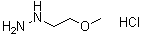 structure of CAS# 936249-35-3, (2-Methoxyethyl)hydrazine hydrochloride