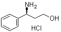 (S)-3-Amino-3-phenyl-1-propanol hydrochloride molecular structure (CAS 936499-93-3)