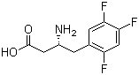 (R)-3-Amino-4-(2,4,5-trifluorophenyl)butyric acid molecular structure (CAS 936630-57-8)