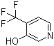 结构式 CAS# 936841-71-3, 3-羟基-4-三氟甲基吡啶