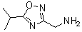 结构式 CAS# 936940-30-6, 5-(1-甲基乙基)-1,2,4-恶二唑-3-甲胺